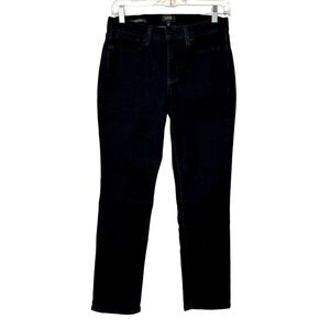 NYDJ Sheri Slim Dark Wash Womens denim jeans 6 P lift and tuck slimming tech